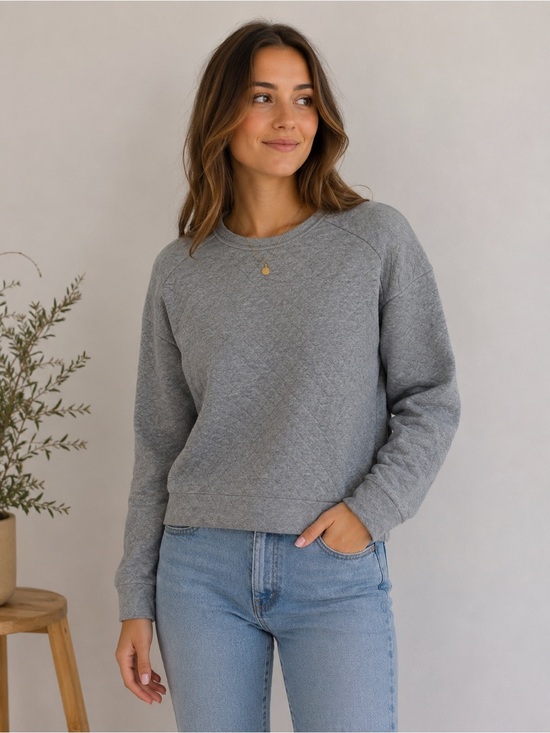 LOFT Sweaters - Ann Taylor loft gray sweater textured XS